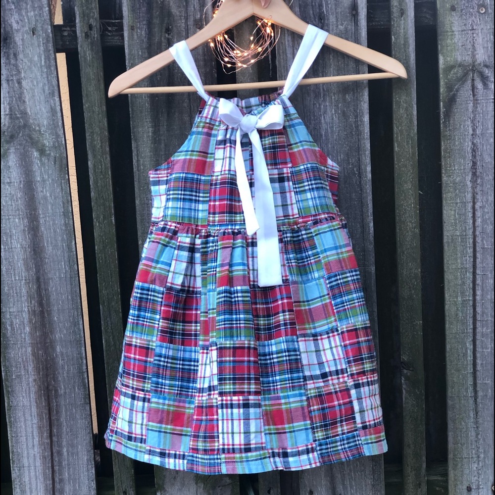 CWD Kids Girls Madras Sundress